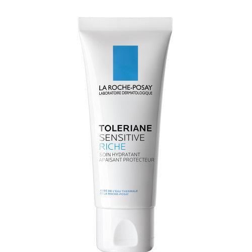 La Roche-Posay Toleriane Sensitive Rich cream jar for dry sensitive skin, packaging detail