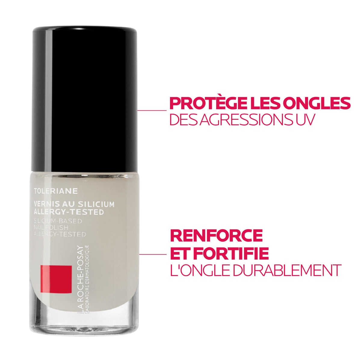 La Roche-Posay Toleriane Silicium Nail Polish 01 Mat, vue 4