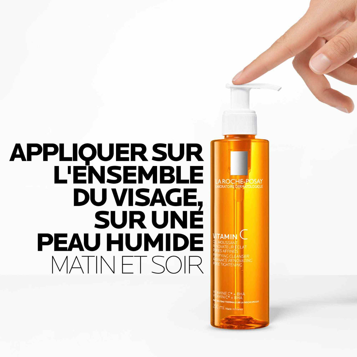 La Roche-Posay Vitamin C Radiance Renewing Foaming Gel Refined Pores, vue 10