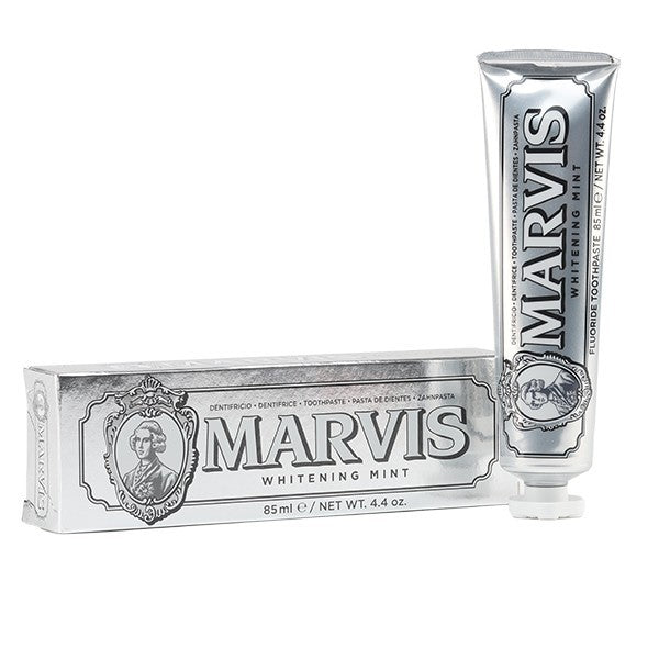 Marvis Whitening Mint Toothpaste 85ml, box and tube