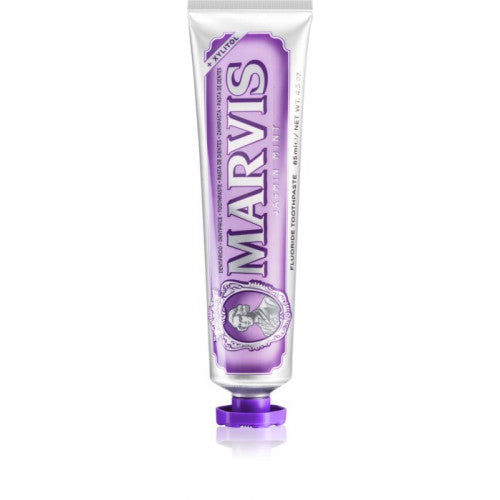 Marvis Artisanal Italian Toothpaste with Fluoride vintage tube from Florence, packaging detail