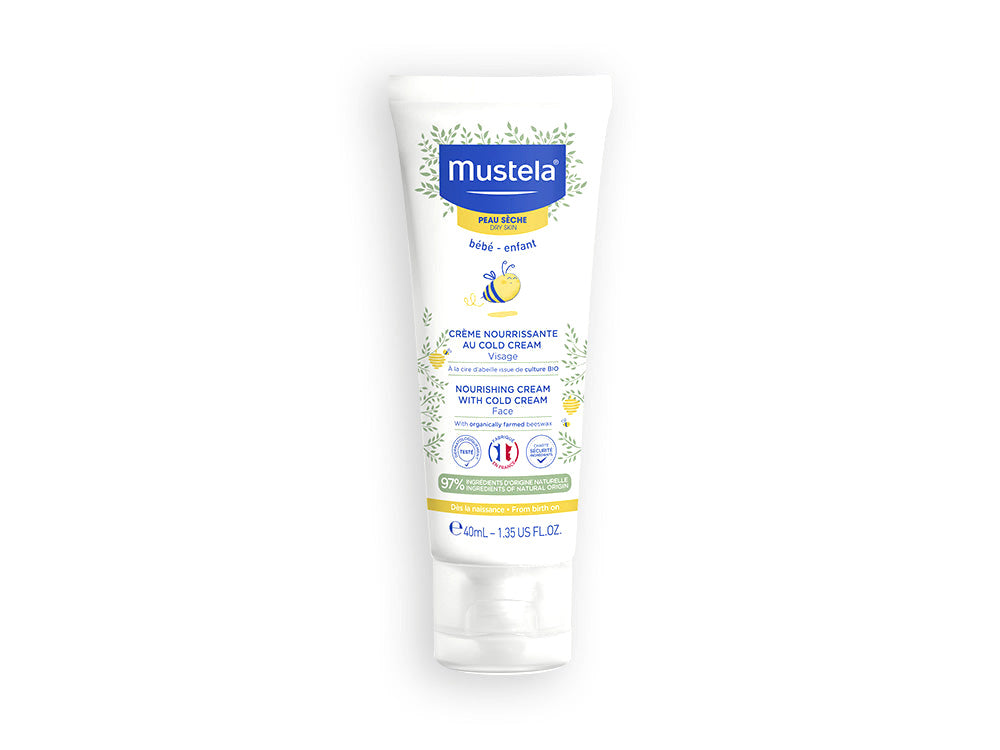 Mustela Nourishing Cold Cream with Organic Beeswax