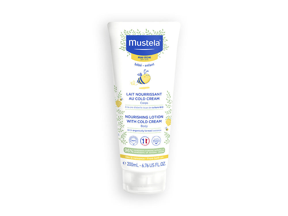 Mustela Cold Cream Nourishing Milk with Organic Beeswax