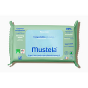 Mustela Compostable Cleaning Wipes 60 wipes pack, view 1