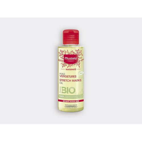 Mustela Maternity Organic Stretch Mark Oil with certified organic sunflower, avocado, and maracuja oils, view 1