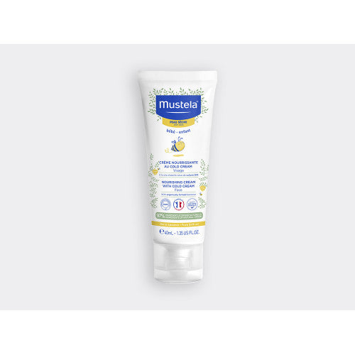 Mustela Nourishing Cold Cream with Organic Beeswax 40ml, view 1