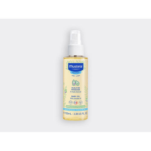 Mustela Organic Avocado Massage Oil 100ml, view 1