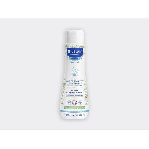 Mustela Organic Avocado No-Rinse Cleansing Milk for baby sensitive skin, view 1