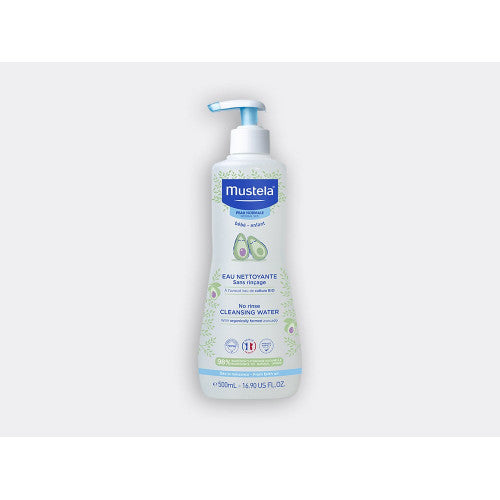 Mustela Organic Avocado No-Rinse Cleansing Water for babies and infants, view 1