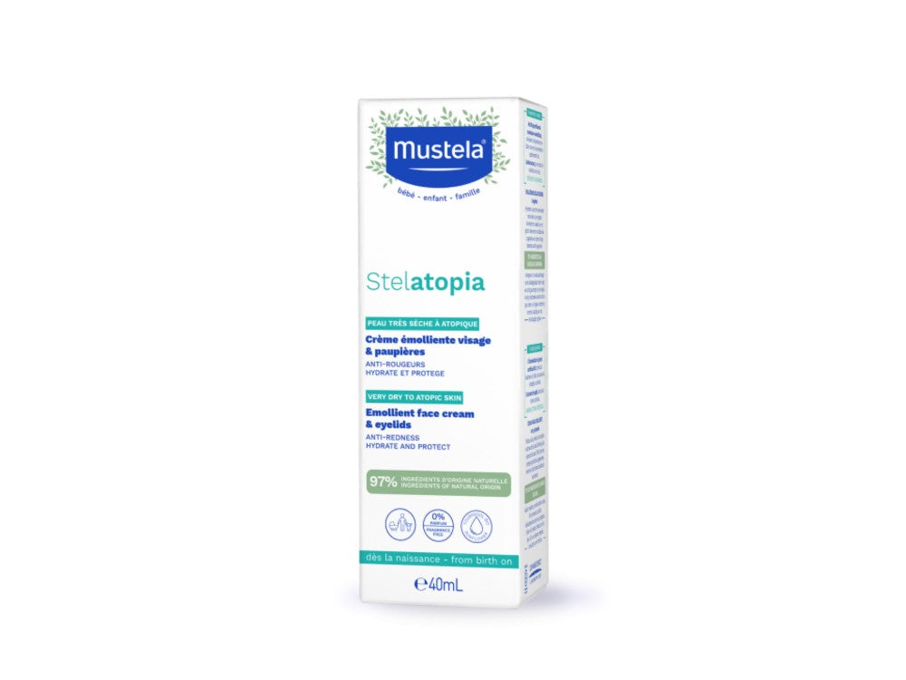 Mustela Stelatopia 40ml, front of the box