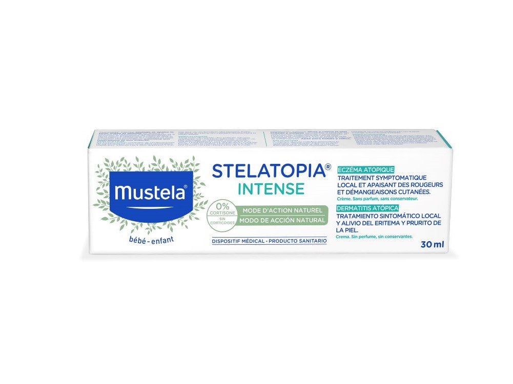 Mustela Stelatopia Intense 30ml, front of the box