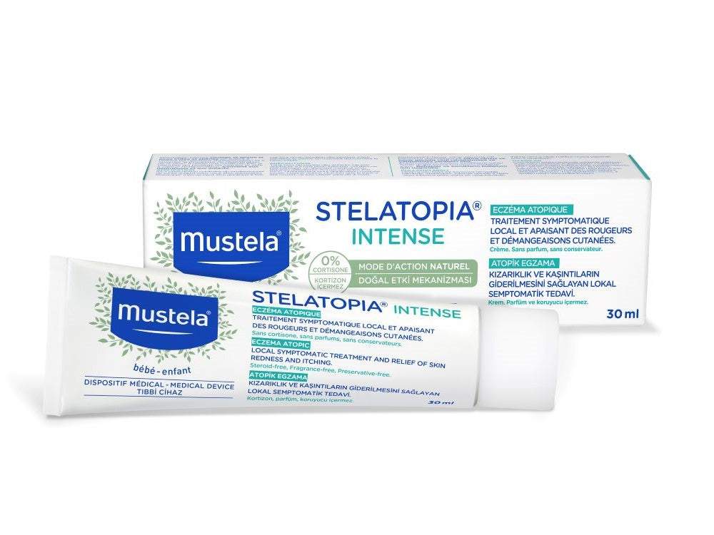 Mustela Stelatopia Intense 30ml, box and tube