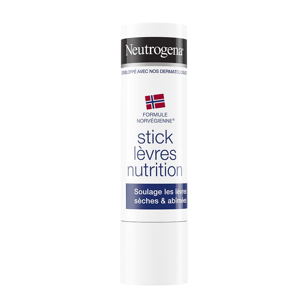 Neutrogena Norwegian Formula Nourishing Lip Balm 4.8g, front of the stick