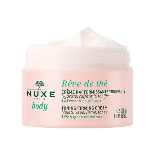 NUXE Rêve de Thé Toning Firming Body Cream 200ml, packaging detail