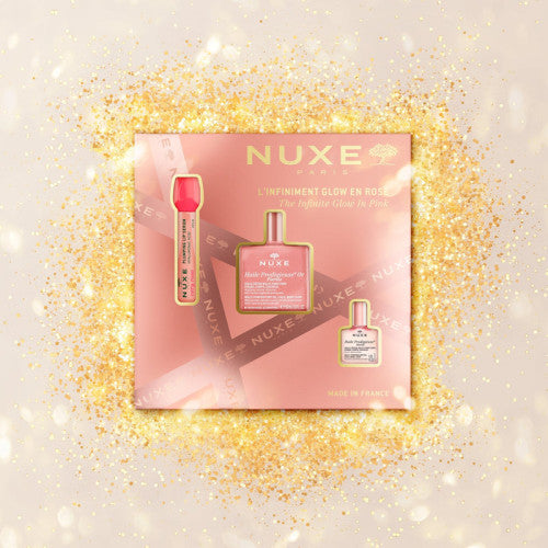 NUXE Coffret L'Infiniment Glow en Rose Gift Set, alternate angle