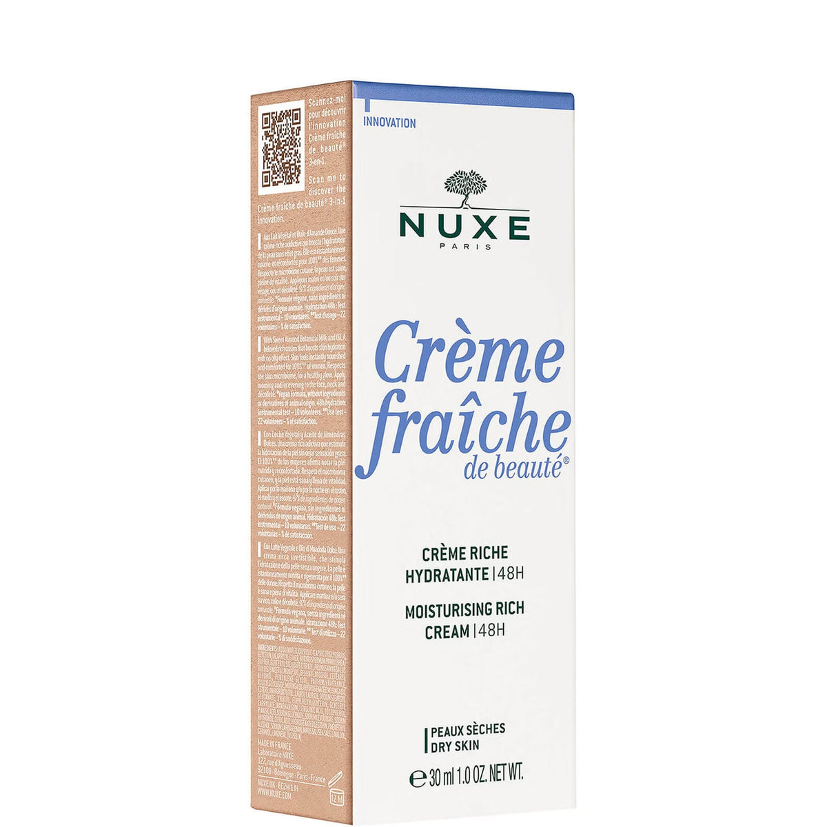 NUXE Crème Fraîche de Beauté 30ml, front of the box