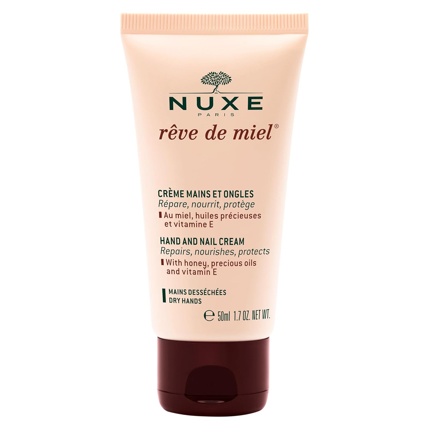 NUXE Honey Hand Cream with shea butter and botanical oils, view 1