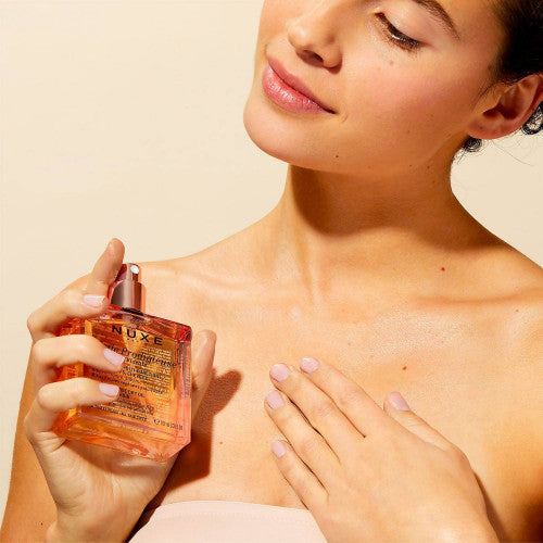 NUXE Huile Prodigieuse Florale Multi-Use Dry Oil bottle, packaging detail