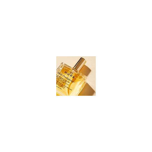 NUXE Huile Prodigieuse multi-function dry oil bottle, packaging detail