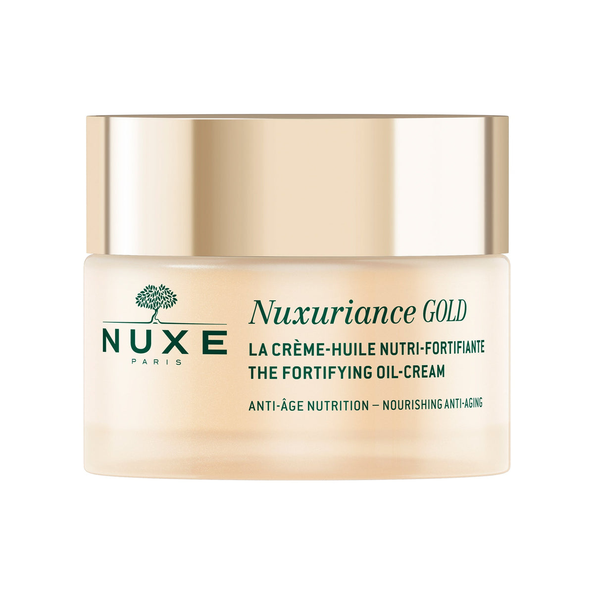 NUXE NUXURIANCE GOLD, front of the jar