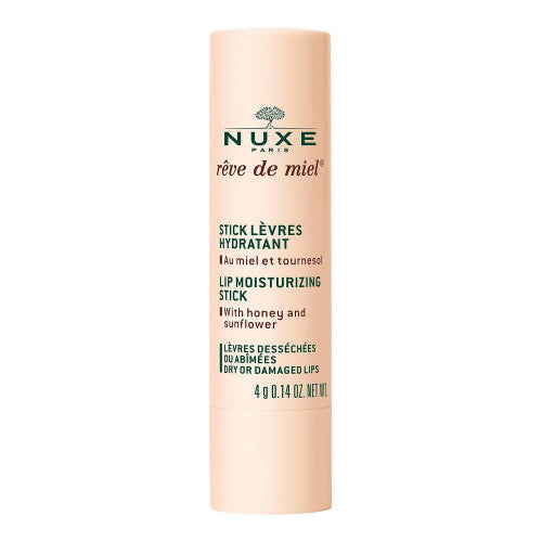 NUXE Rêve de Miel Sunflower Honey Moisturizing Lip Stick 4g, product close-up