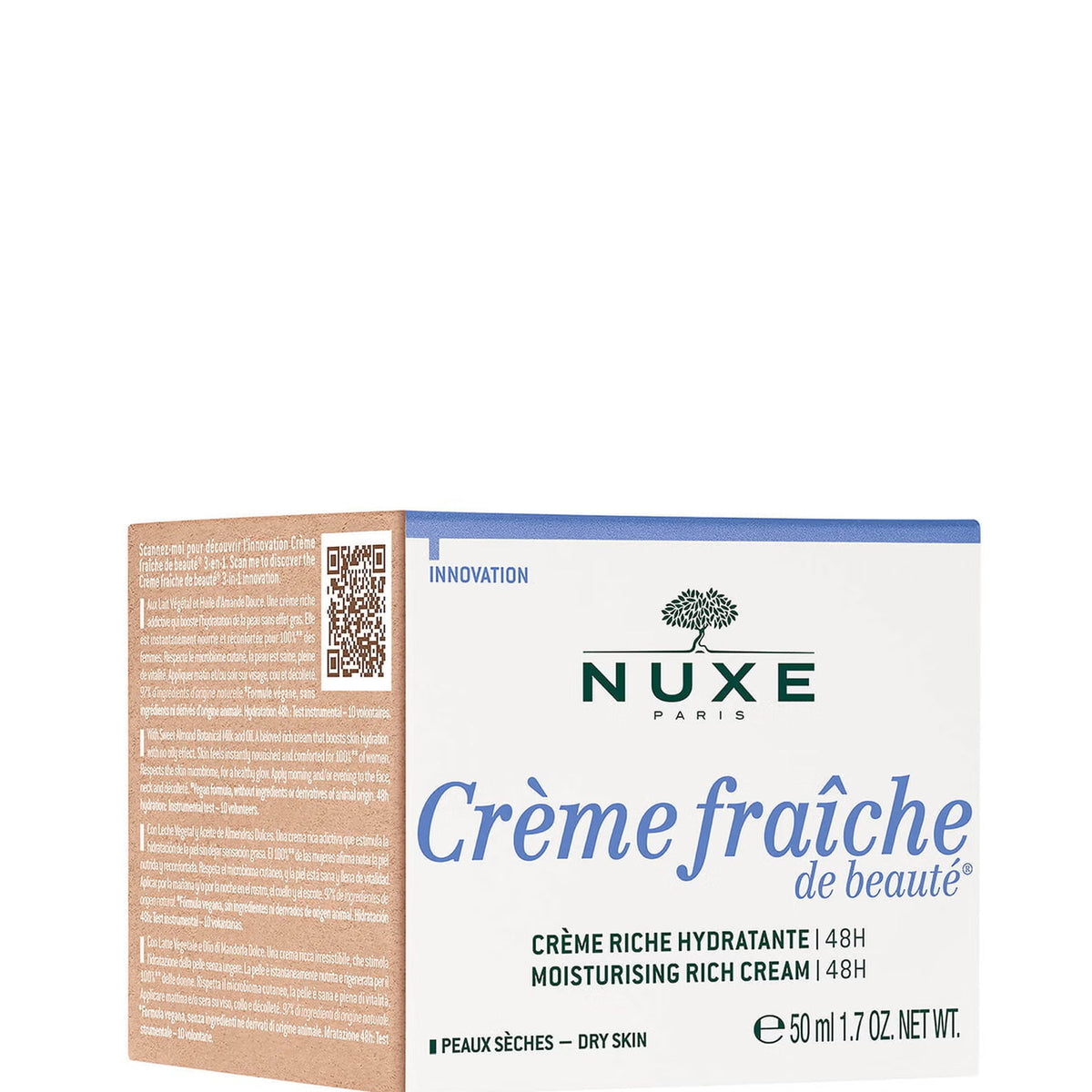 NUXE Crème Fraîche de Beauté 50ml, front of the box