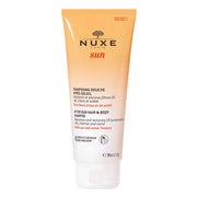 NUXE SUN After-Sun Shower Shampoo 200ml bottle with botanical formula, view 1