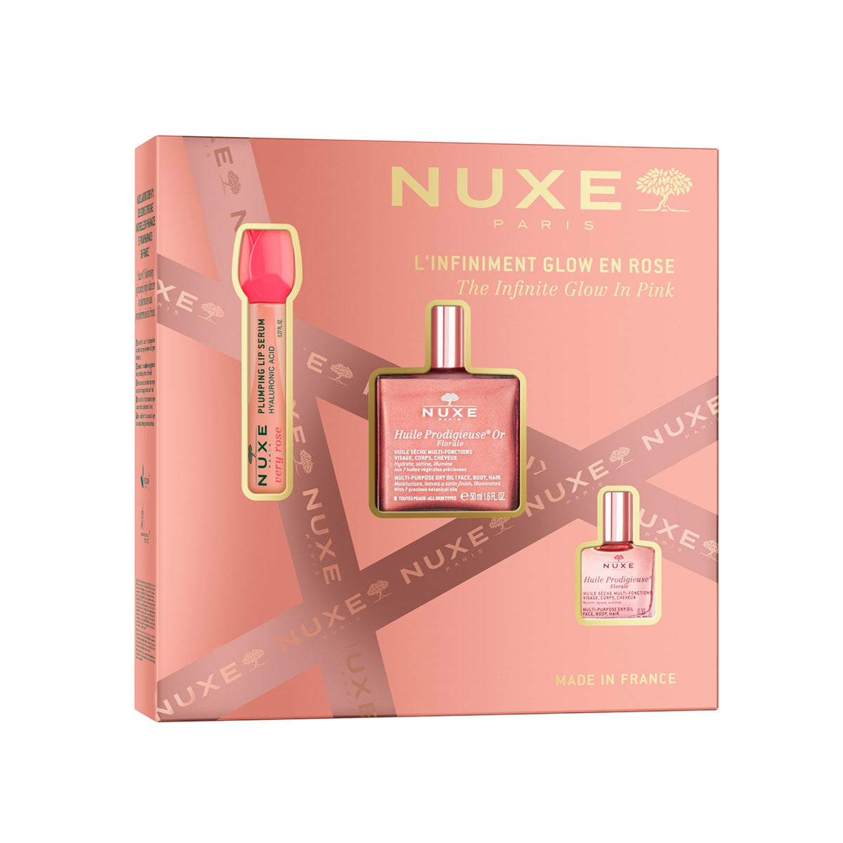 NUXE L'Infiniment Glow en Rose, front of the box