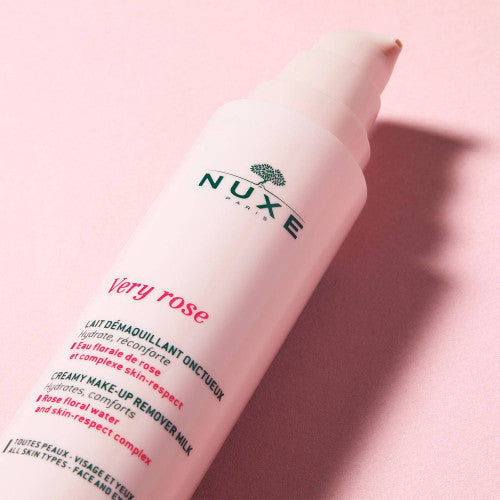 NUXE Very Rose Creamy Cleansing Milk for face and eyes, all skin types, view 1