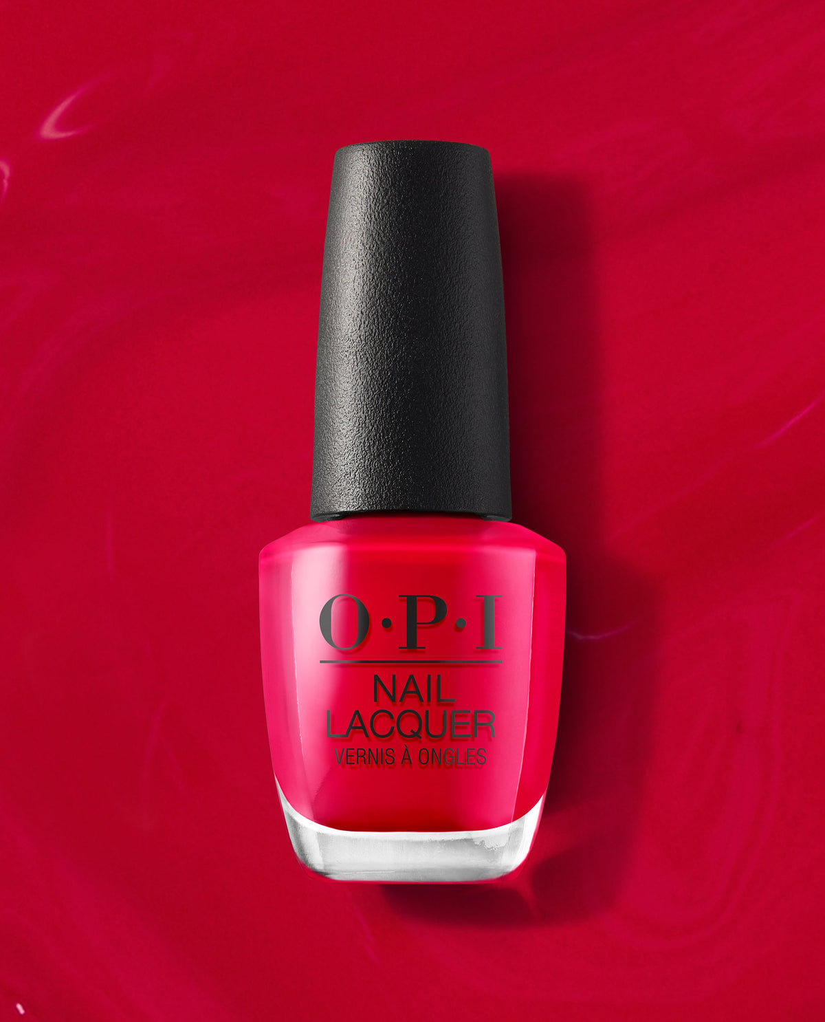 OPI Nail Lacquer Dutch Tulips Nail Polish 15ml, front of the glass bottle