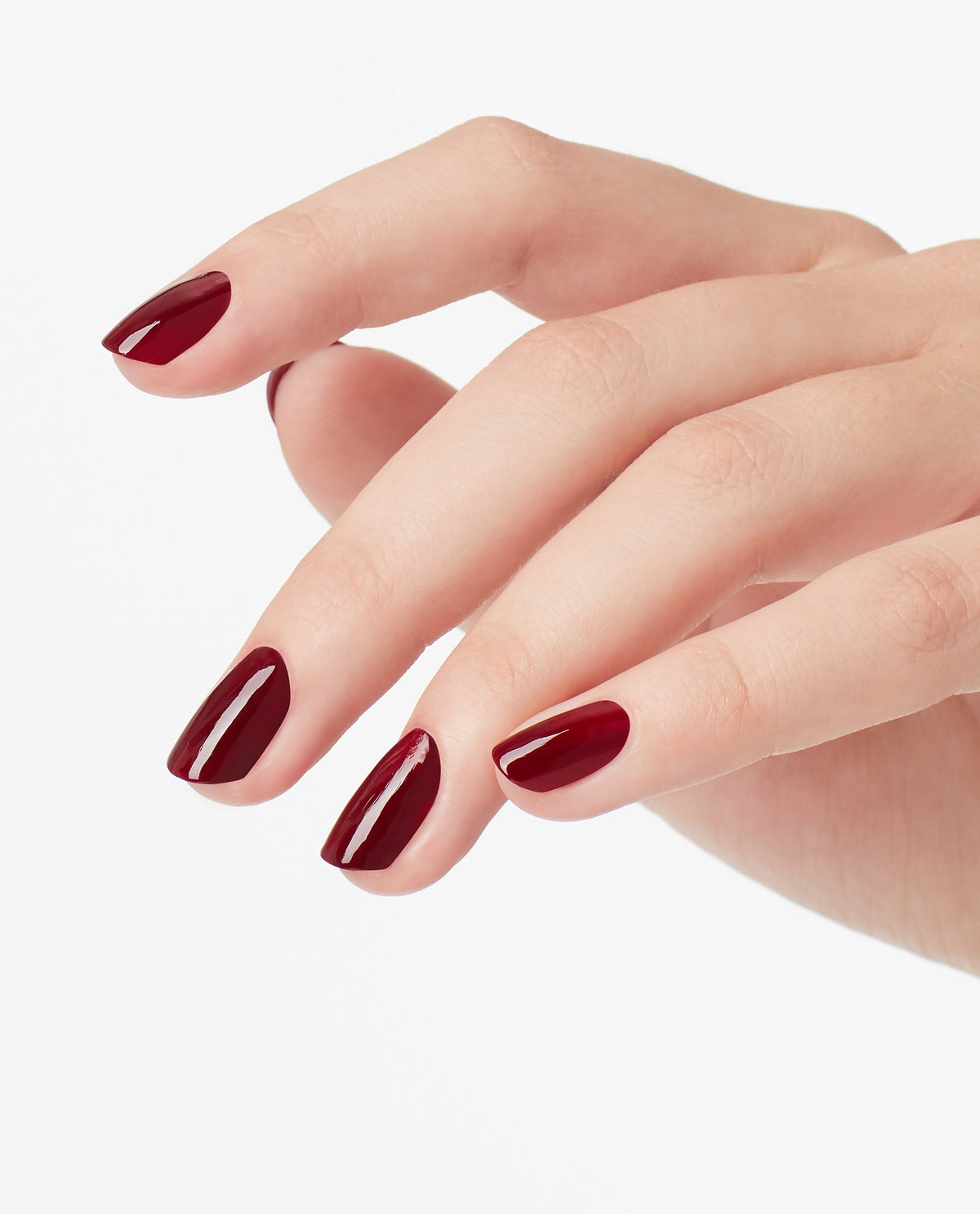 OPI Nail Lacquer, applied to the hands