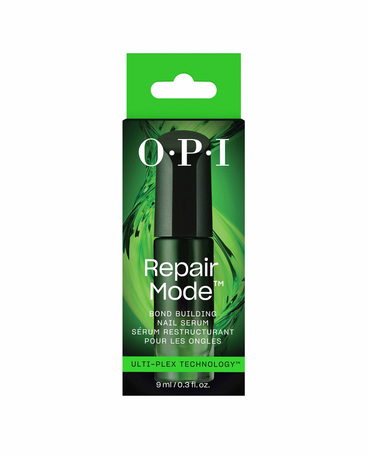 OPI Repair Mode 9ml, box and glass bottle