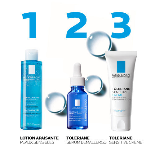 La Roche-Posay Physiological Soothing Lotion for sensitive face and eye area, packaging detail