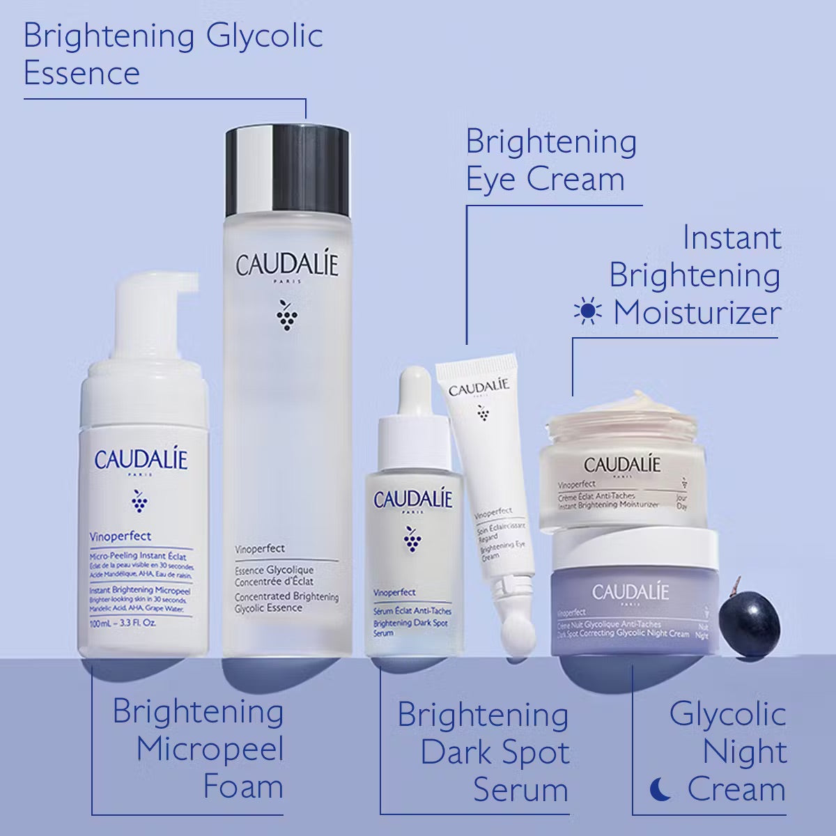 Caudalie Vinoperfect Dark Circle Brightening Eye Cream with Niacinamide, alternate angle
