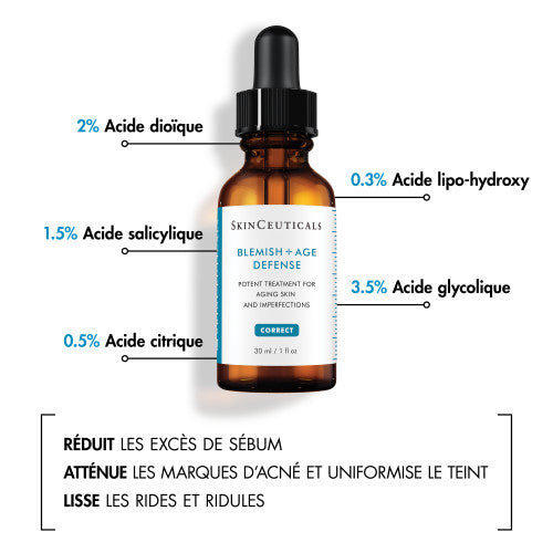 SkinCeuticals Blemish + Age Defense Anti-Imperfection Serum 30ml, alternate angle