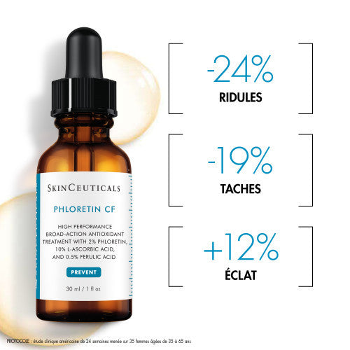 SkinCeuticals Phloretin CF Antioxidant Vitamin C Serum 30ml, packaging detail