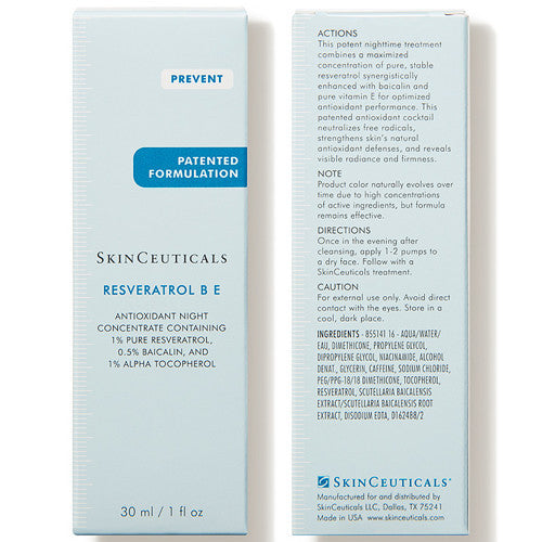 SkinCeuticals Resveratrol BE Night Serum 30ml, product close-up