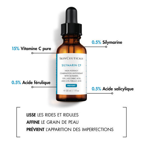 SkinCeuticals Silymarin CF Antioxidant Serum 30ml, side view
