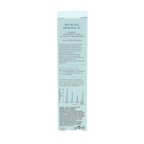 SkinCeuticals Metacell Renewal B3, back of the box