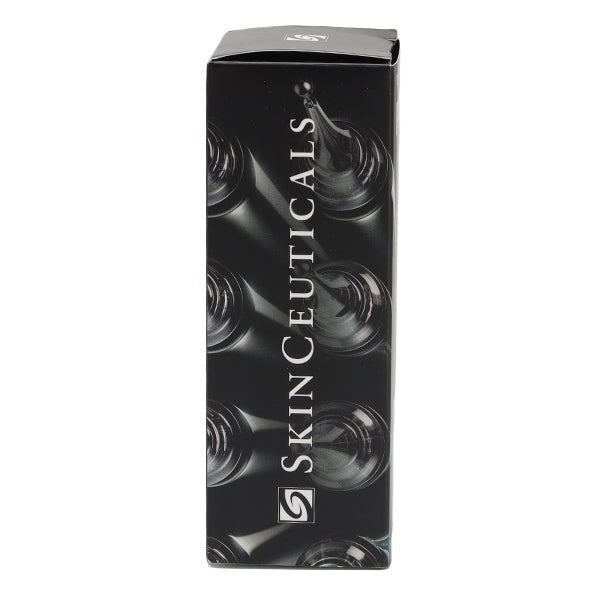 SkinCeuticals P-Tiox, side view of the box with the brand logo