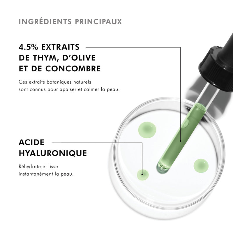 SkinCeuticals Phyto Corrective, key ingredients: thyme, olive and cucumber extracts, hyaluronic acid
