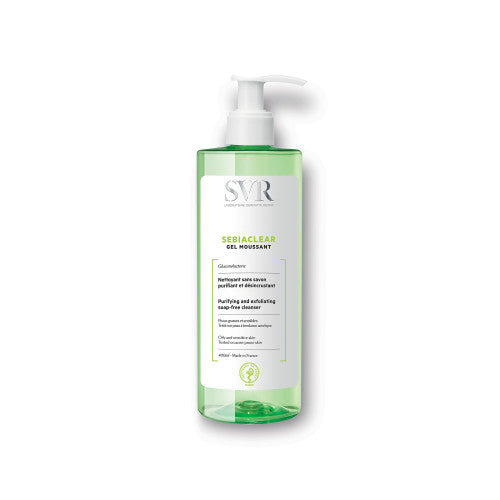 SVR Sebiaclear Foaming Gel Cleanser 400ml for oily and acne-prone skin, view 1