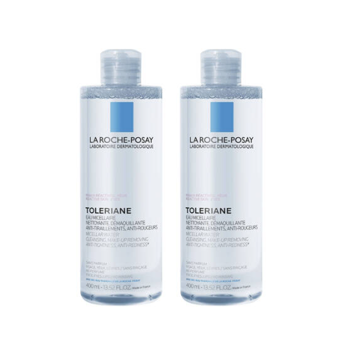 La Roche-Posay TOLERIANE Micellar Water for Reactive Skin Duo, packaging detail