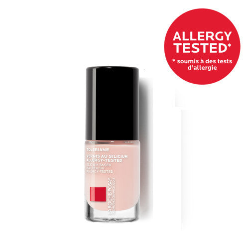 La Roche-Posay Toleriane Silicious 02 Pink Nail Polish bottle, alternate angle