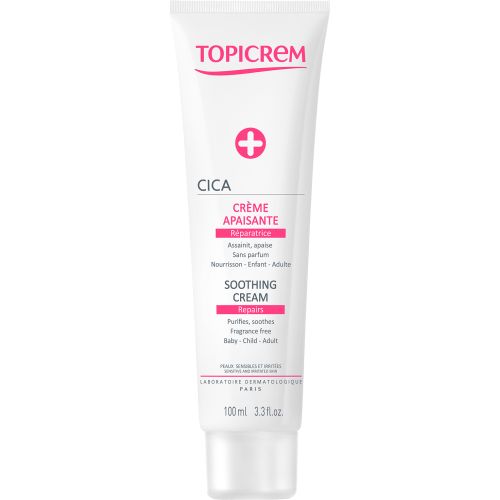 Topicrem CICA Soothing Cream 100ml for sensitive and irritated skin, view 1