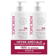 Topicrem DA Emollient Balm Set of 2x500ml for dry and atopic skin, view 1