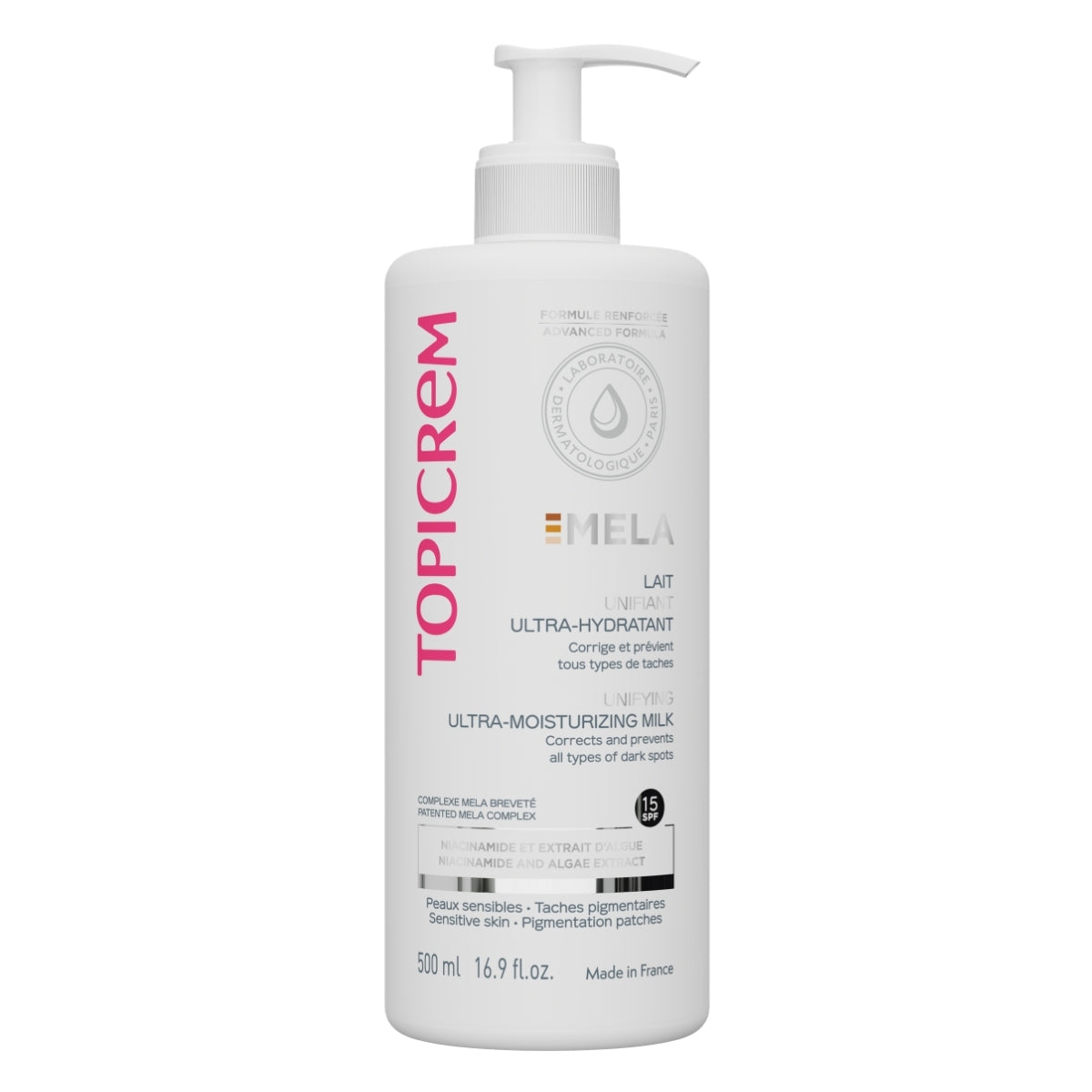 Topicrem MELA Ultra-Moisturizing Cleansing Milk