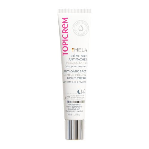 Topicrem MELA Crème Correctrice Night Corrective Cream 40ml for dark spots and sensitive skin, view 1