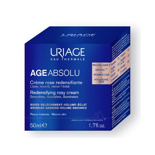 Uriage Age Absolu Crème Rose Redensifiante 50ml, alternate angle