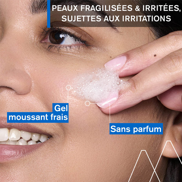 Uriage Bariederm, applied to the face